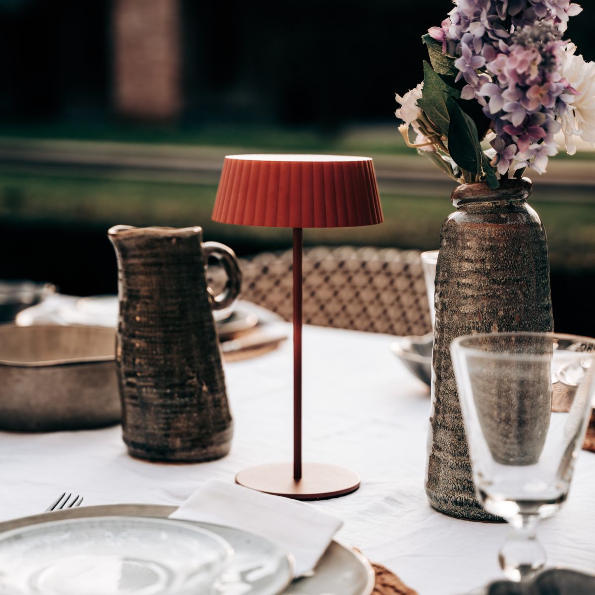 Solar Table Light JYP Rusty