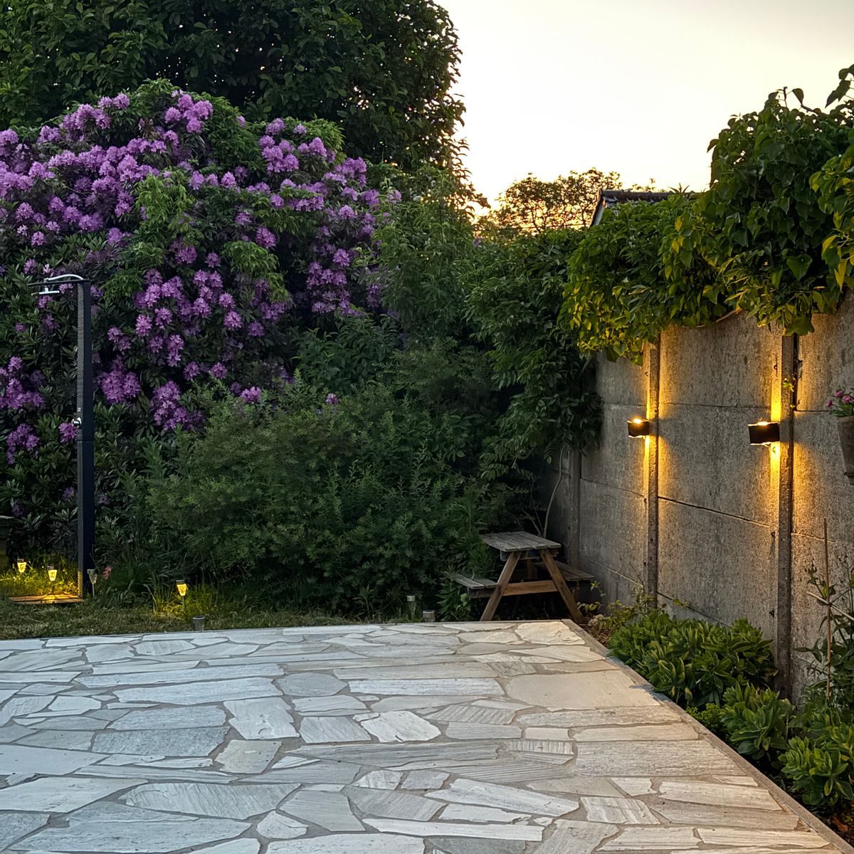 Solar Wall Light Marga Square