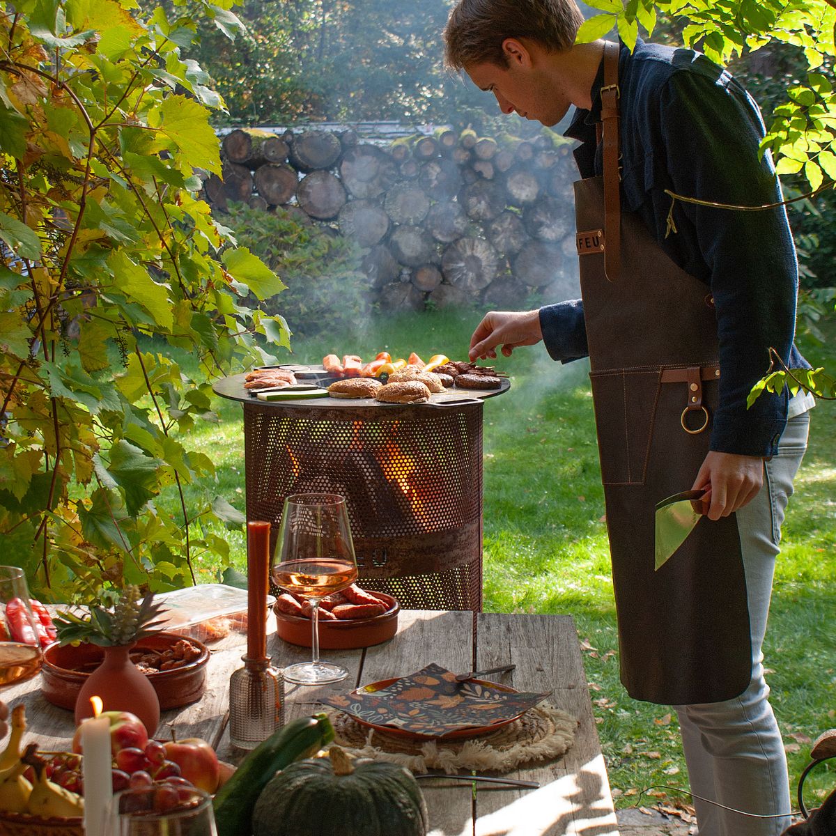 Apron Brown