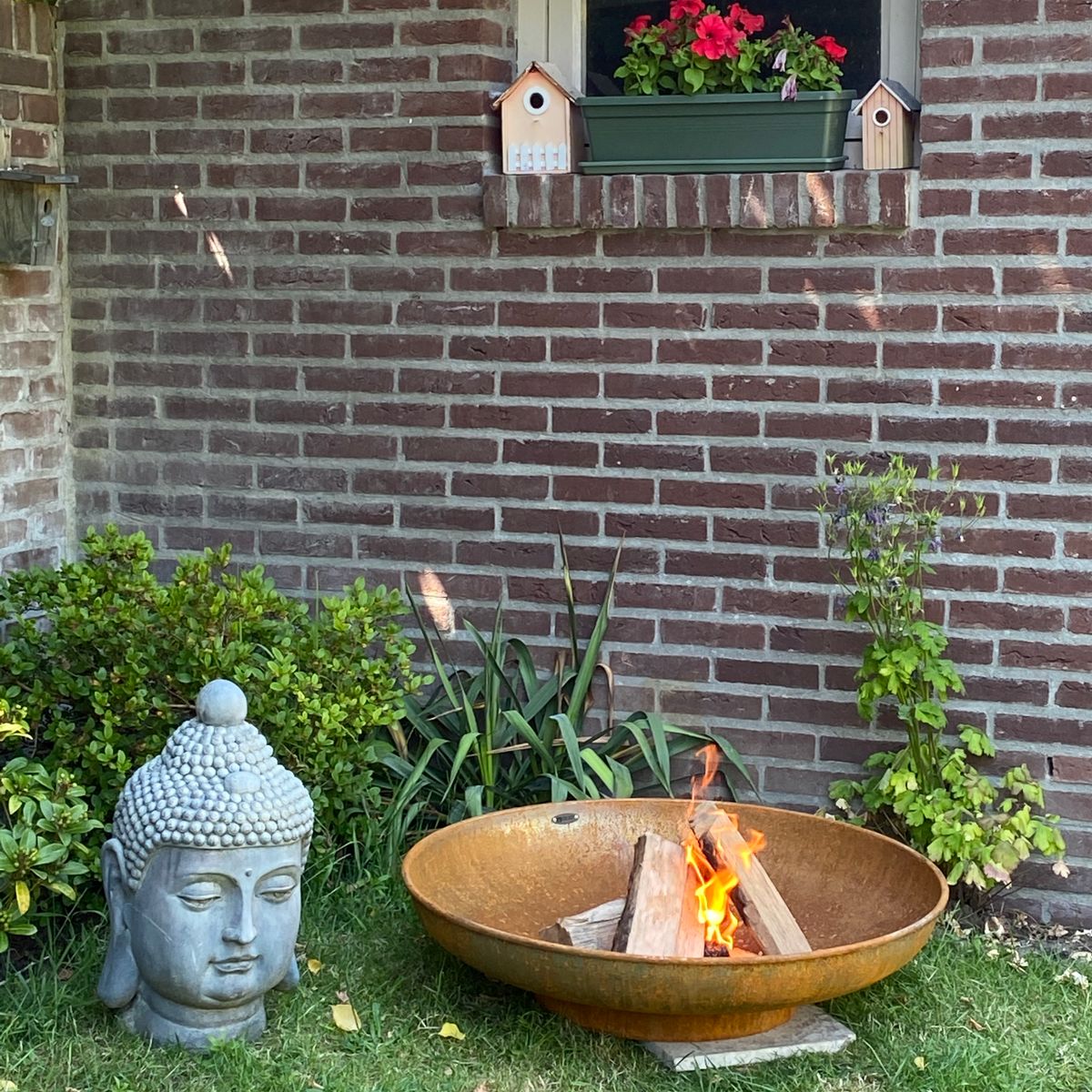 HEAT Firepit Ø 90 Rust