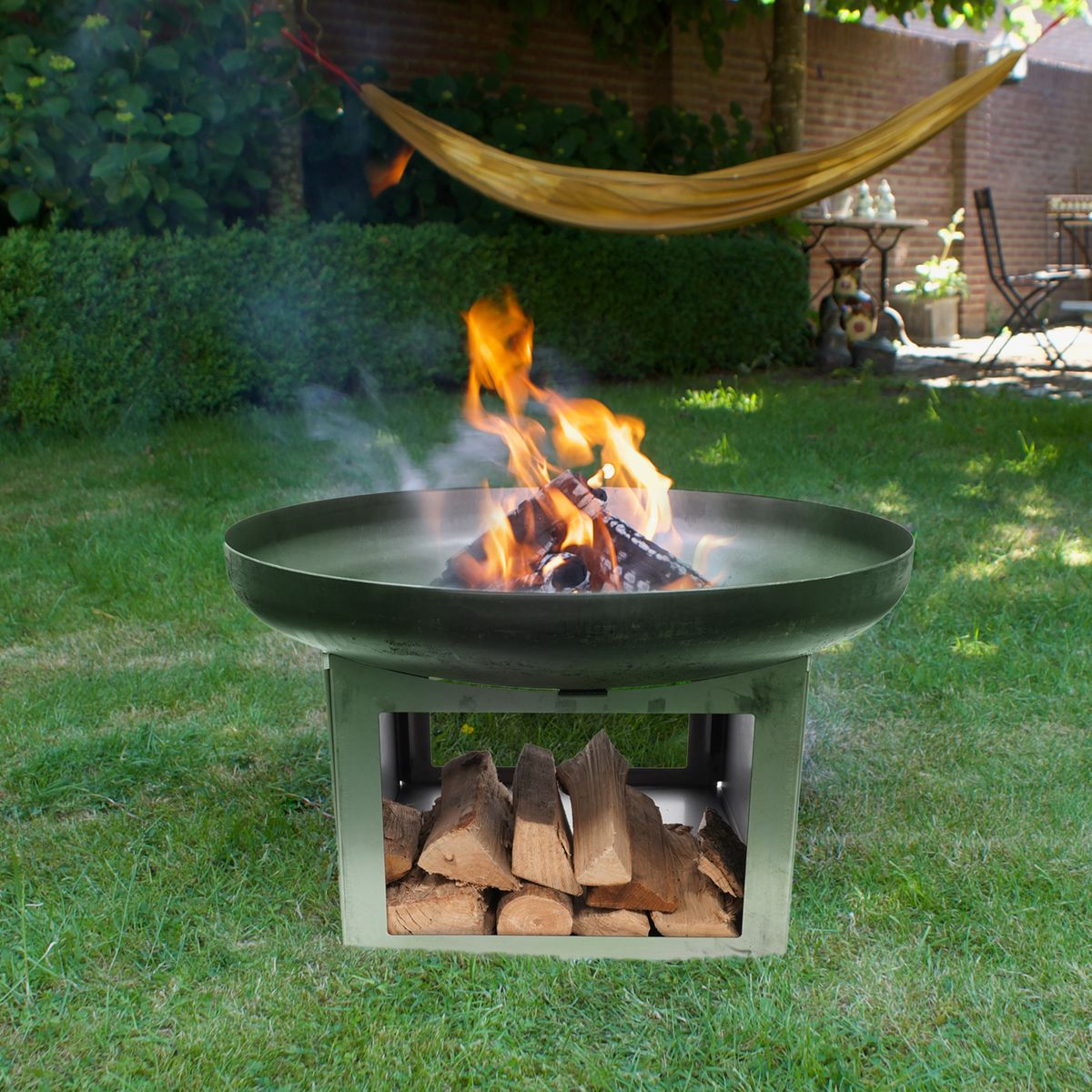 Firebowl Fresvik Ø 80 with base (LF-426)
