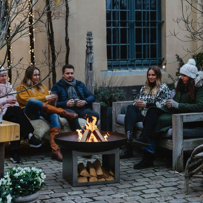 Firebowl Fresvik Ø 80 with base (LF-426)
