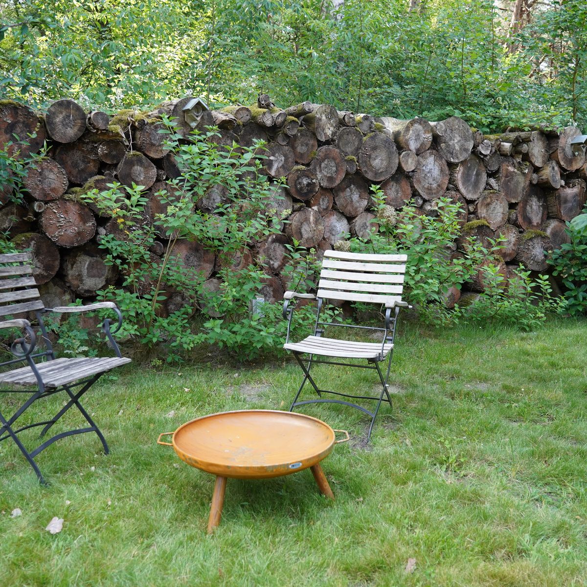 Heat Firepit Handle & Feet Ø 60 Rust