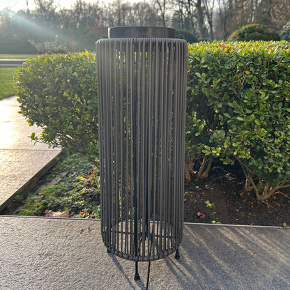 Solar Floor Lamp LUCA Grande Deep Coal