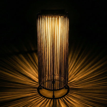 Solar Floor Lamp LUCA Grande Deep Coal