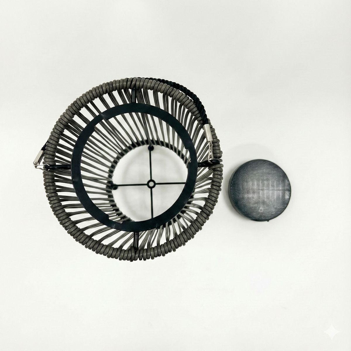 Solar Floor Lamp LUCA Grande Deep Coal