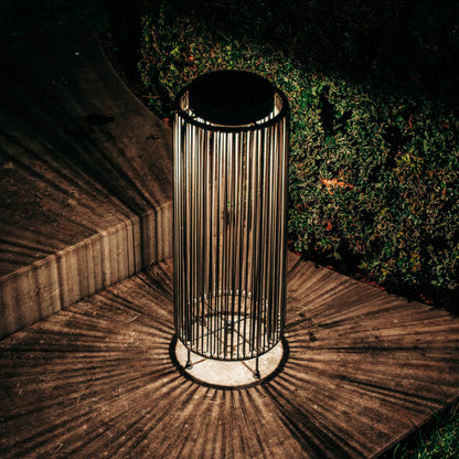Solar Floor Lamp LUCA Grande Deep Coal