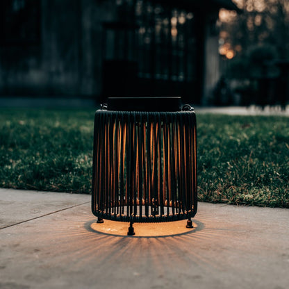 Solar Floor Lamp LUCA Deep Coal