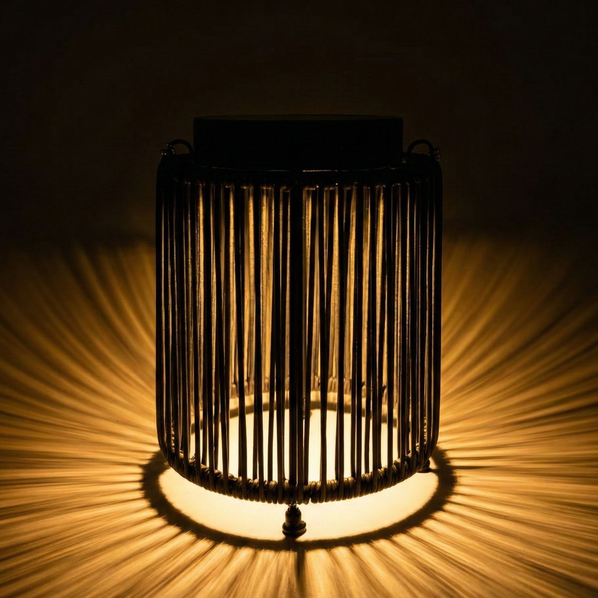 Solar Floor Lamp LUCA Deep Coal