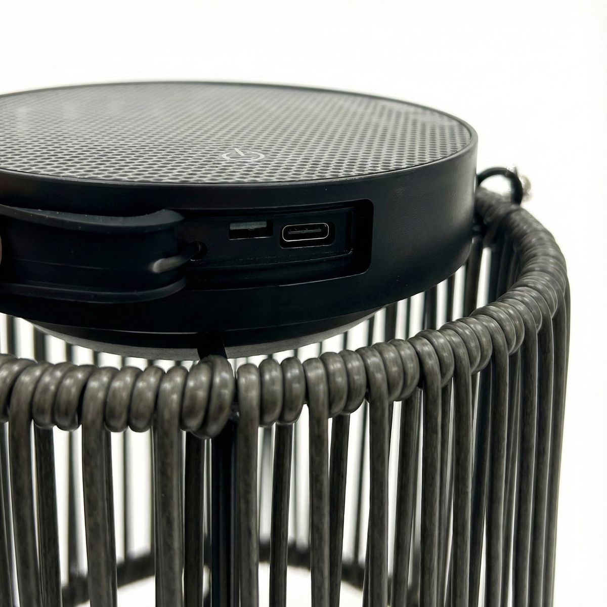 Solar Floor Lamp LUCA Deep Coal