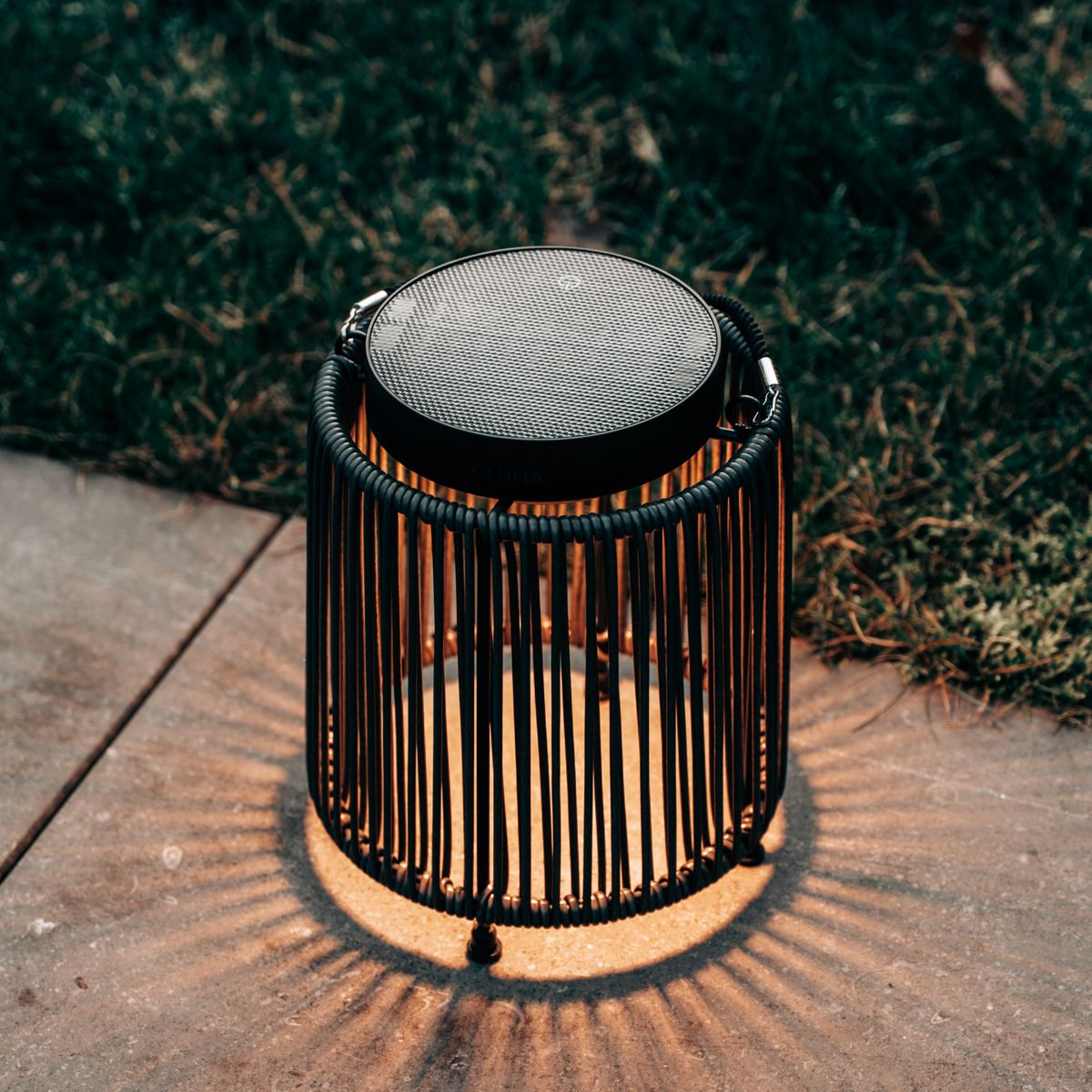 Solar Floor Lamp LUCA Deep Coal