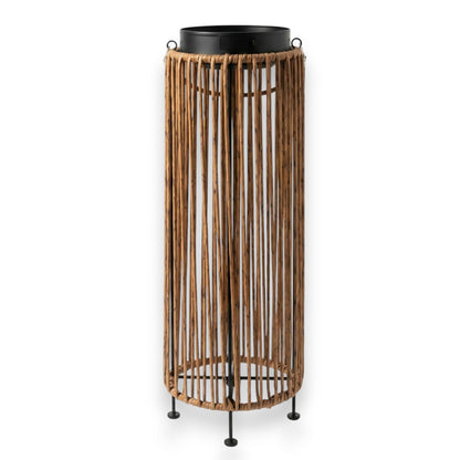 Solar Floor Lamp LUCA Grande Light Oak