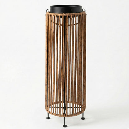 Solar Floor Lamp LUCA Grande Light Oak