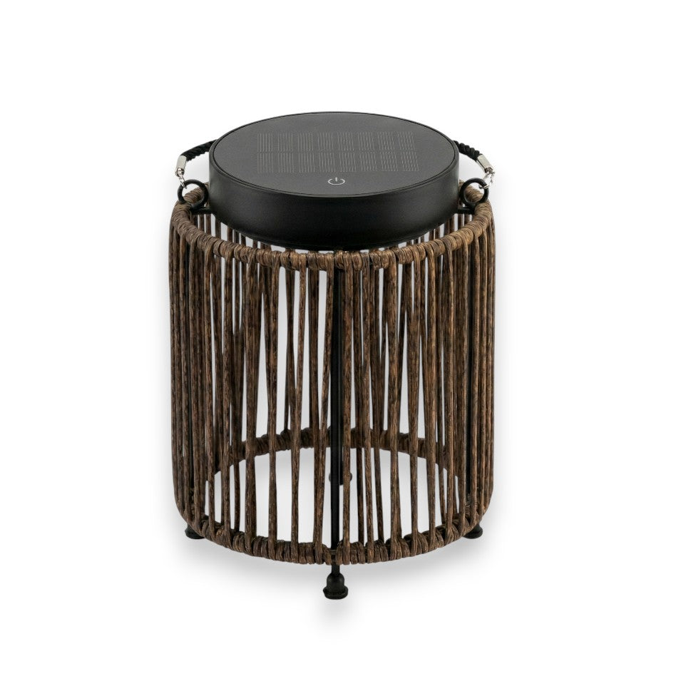 Solar Floor Lamp LUCA Light Oak