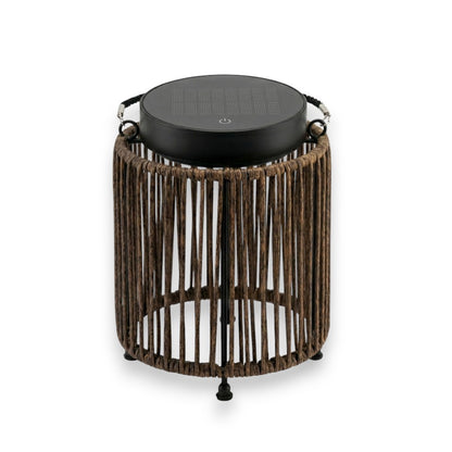 Solar Floor Lamp LUCA Light Oak
