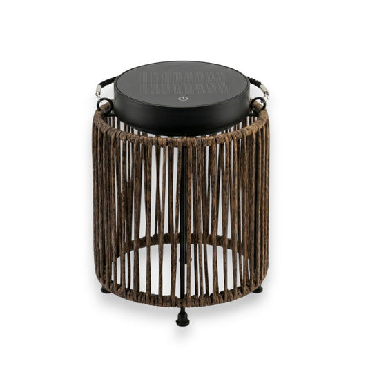 Solar Floor Lamp LUCA Light Oak