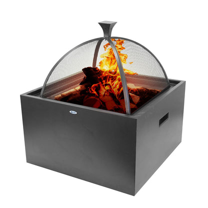HEAT 3 in 1 Metal (Fire basket + Barbecue + Side table)