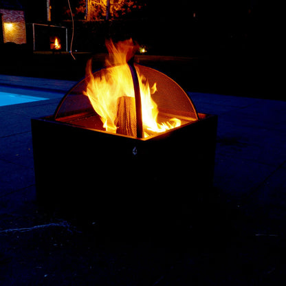 HEAT 3 in 1 Metal (Fire basket + Barbecue + Side table)