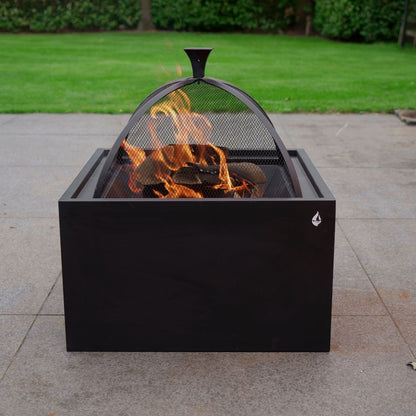 HEAT 3 in 1 Metal (Fire basket + Barbecue + Side table)