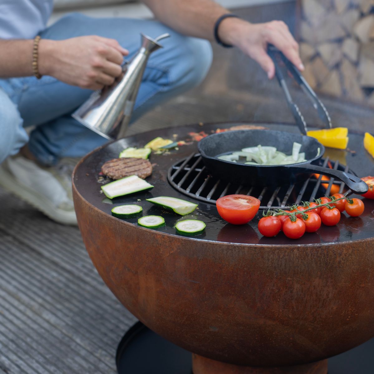 Firepit Gystad
