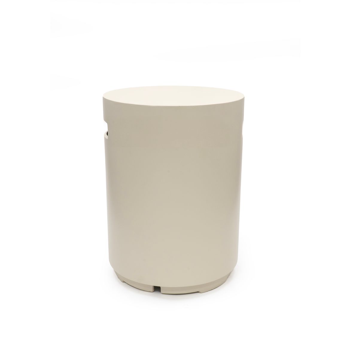 Enclosure Round oyster beige