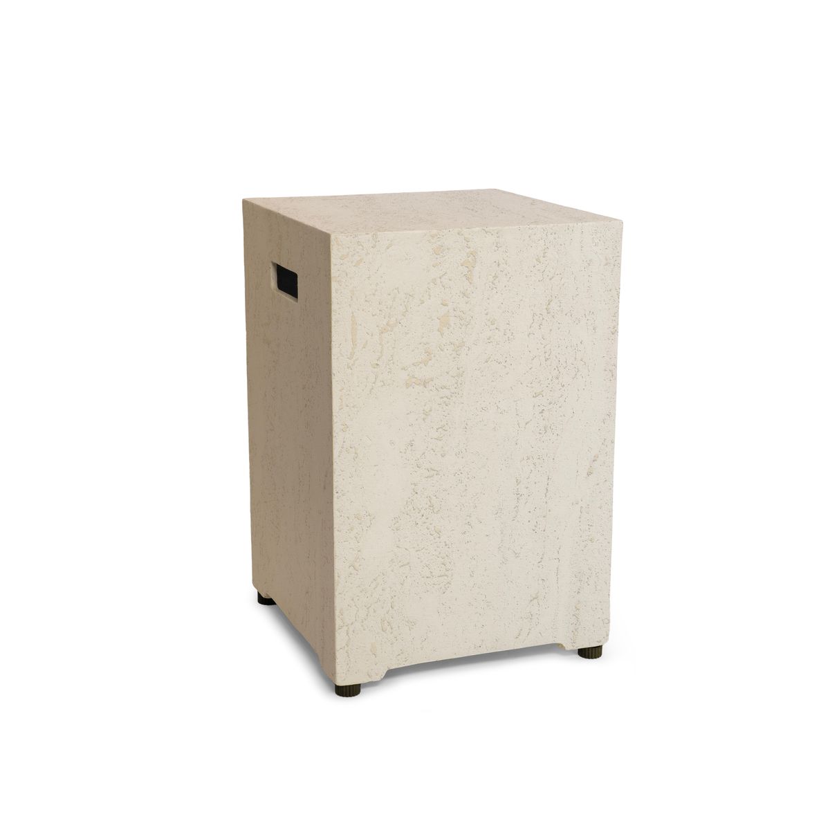 Enclosure Square travertine