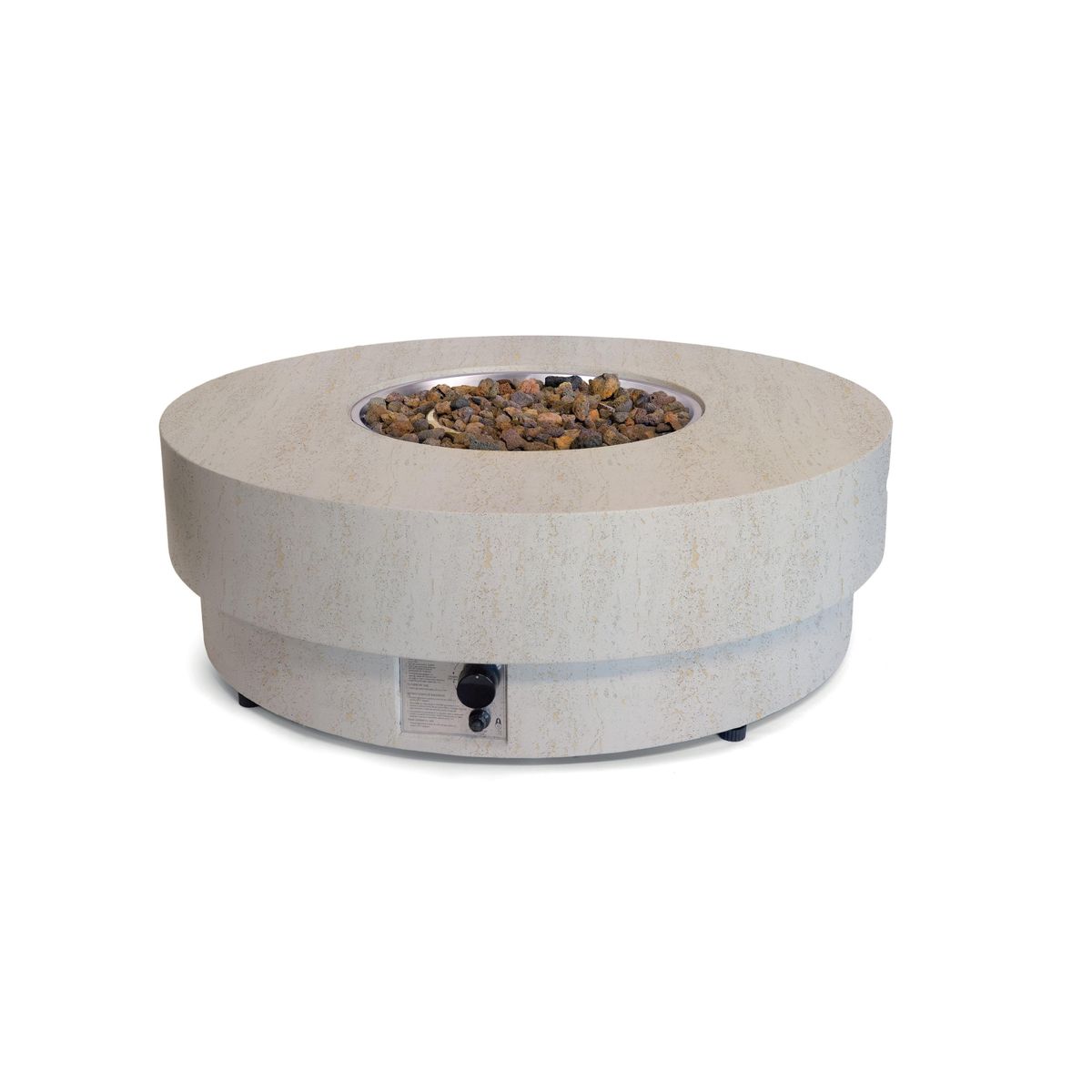 Estate Round 105 travertine