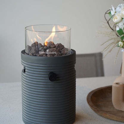 Lumi Groove smokey anthracite