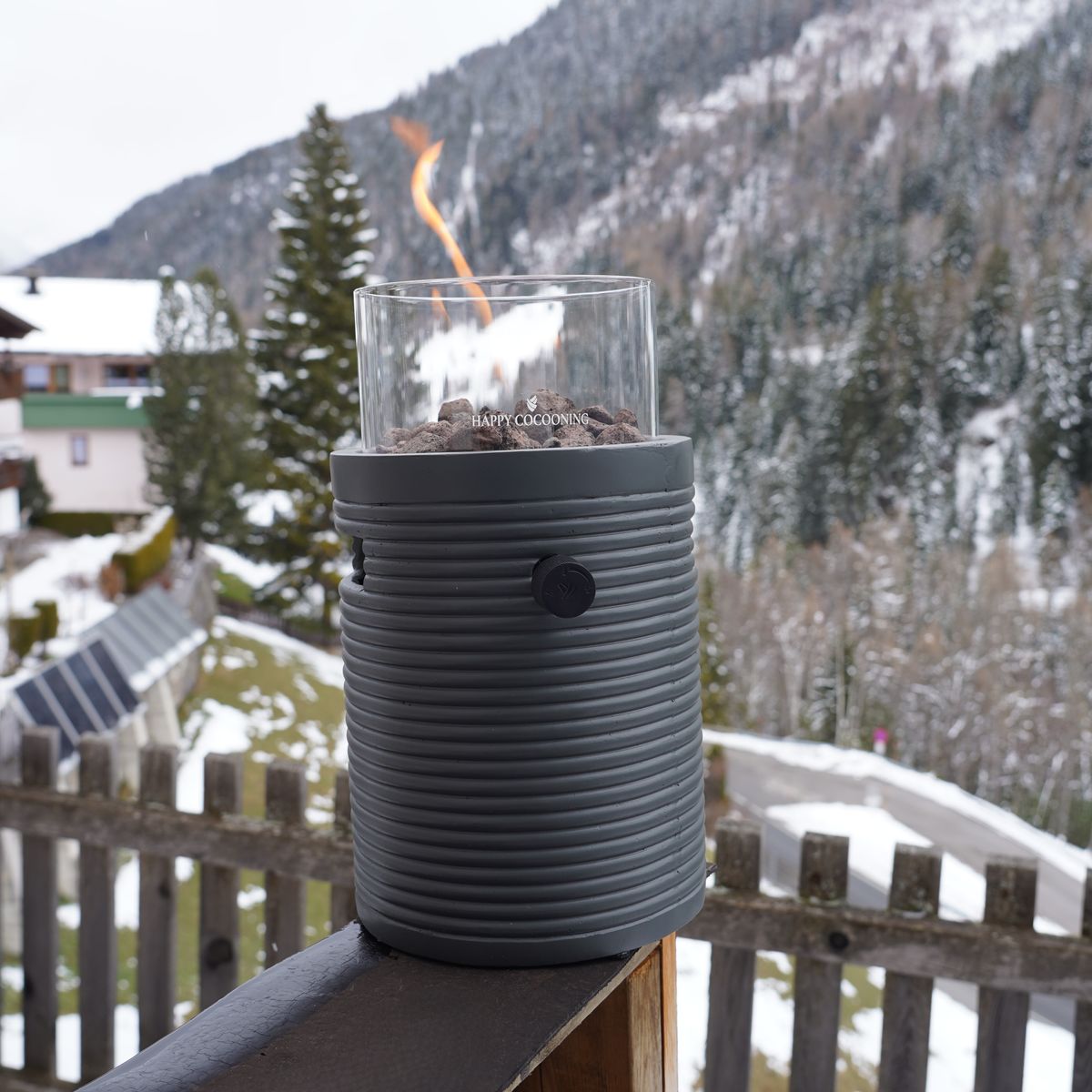 Lumi Groove smokey anthracite