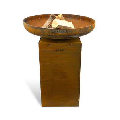 MOODZ Fire bowl base corten steel