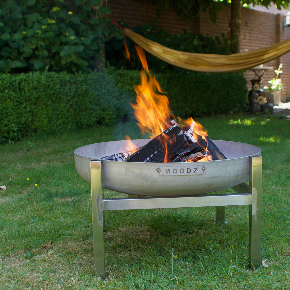 MOODZ Feet Square Ø 60 cm Stainless Steel