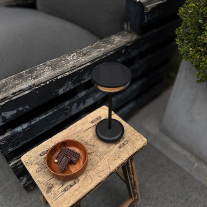 Solar Table Light Bobbie Black