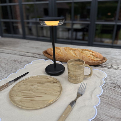 Solar Table Light Bobbie Black