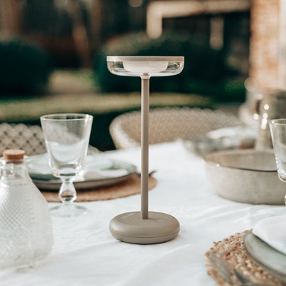 Solar table Light Bobbie Cappucino