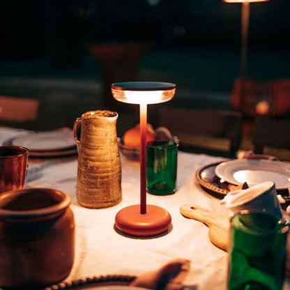 Solar TAbLE Light Bobbie Evening red