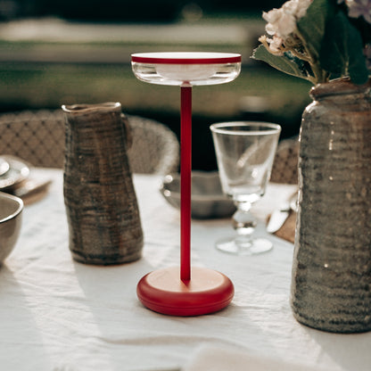 Solar TAbLE Light Bobbie Evening red
