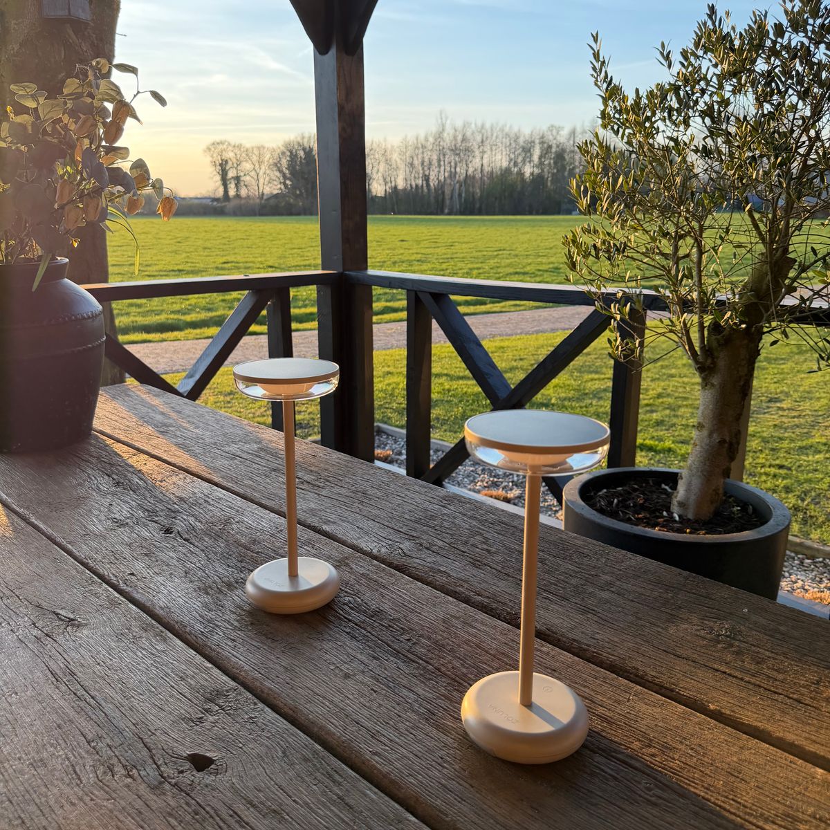Solar table Light Bobbie Sand