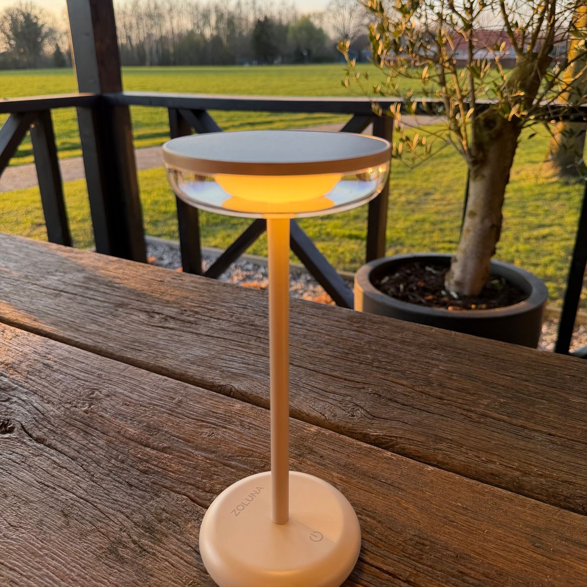 Solar table Light Bobbie Sand