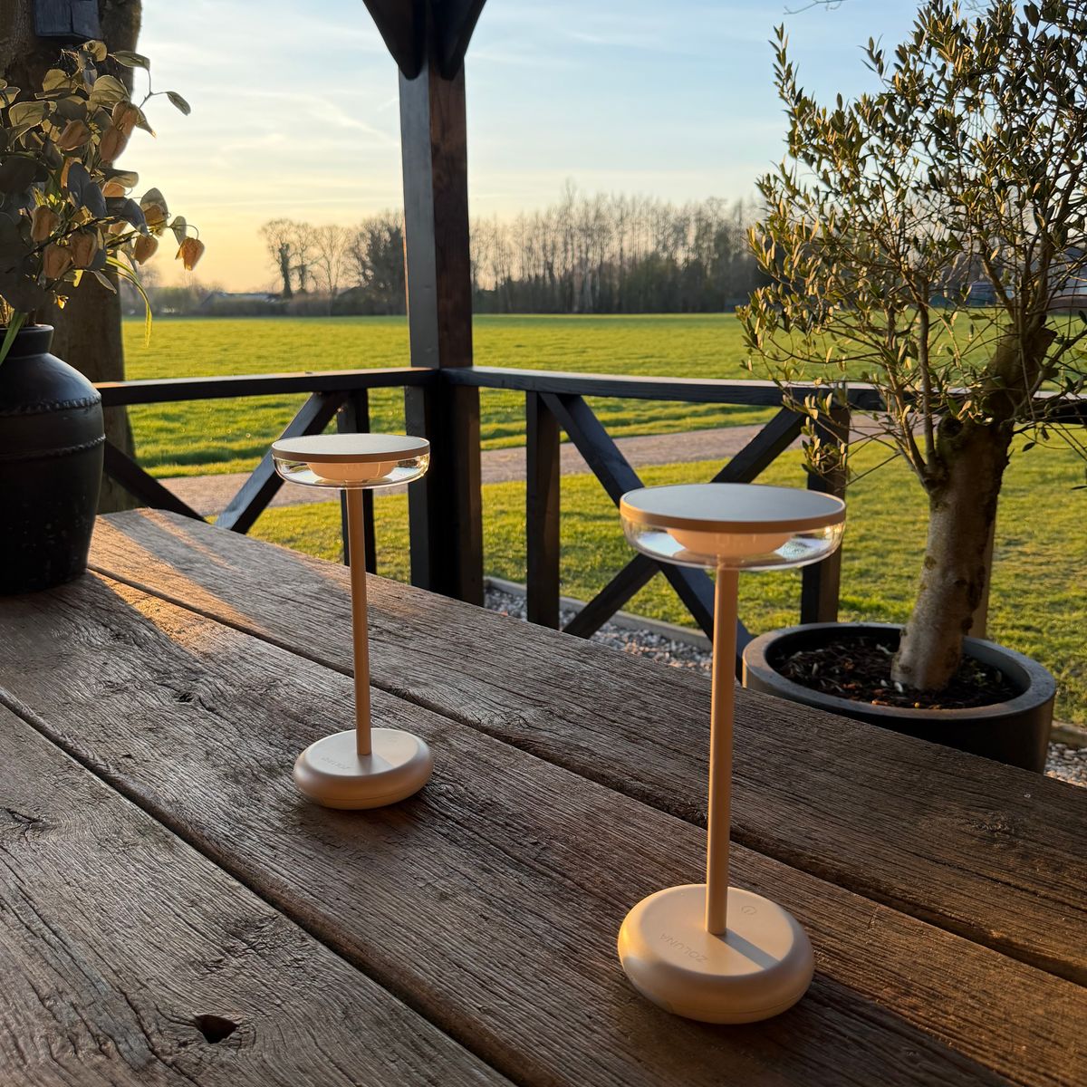Solar table Light Bobbie Sand