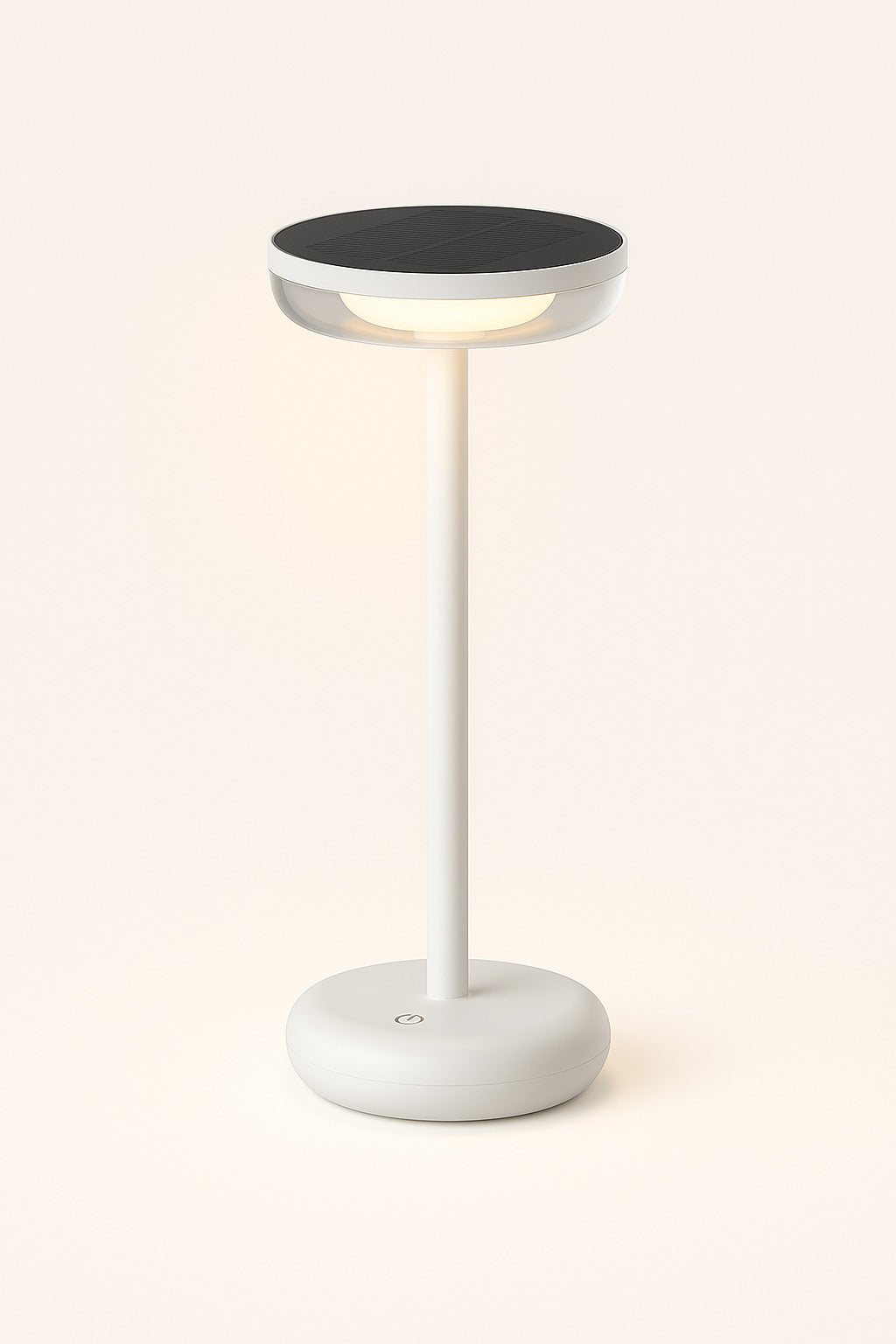 Solar Table Light Bobbie White