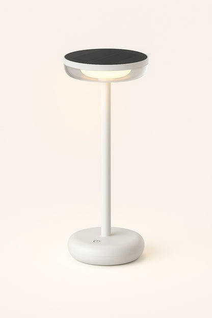 Solar Table Light Bobbie White