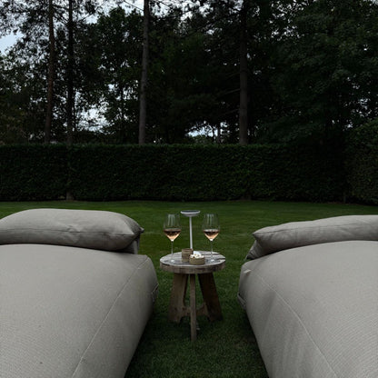 Solar Table Light Bobbie White