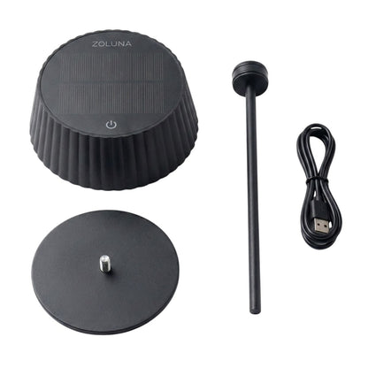 Solar Table Light JYP Black