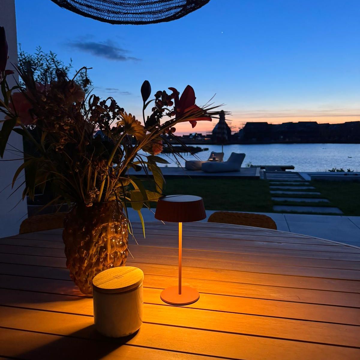 Solar Table Light JYP Rusty
