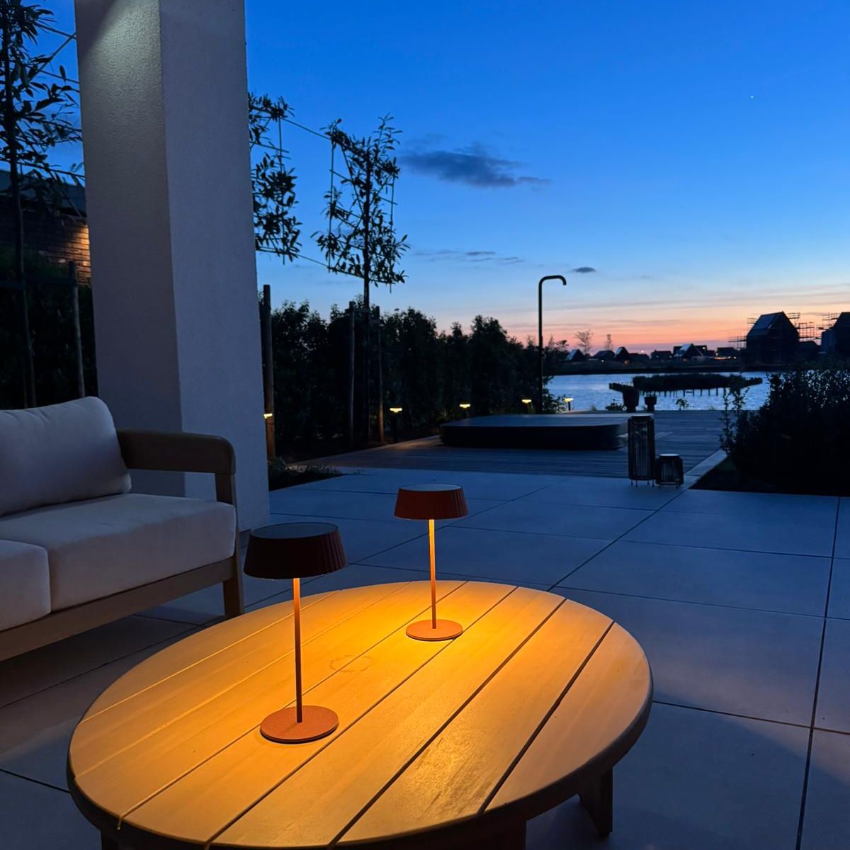 Solar Table Light JYP Rusty
