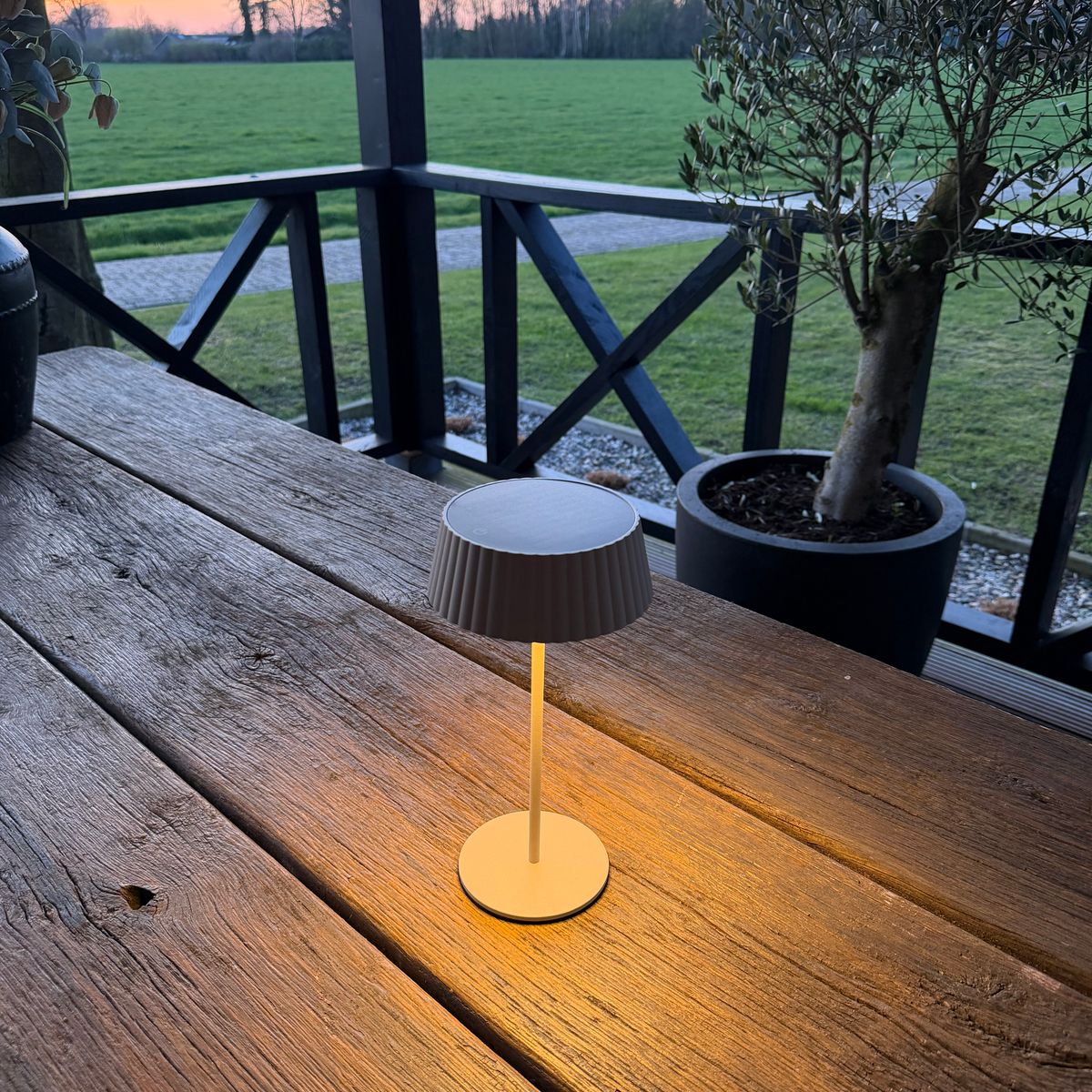 Solar Table Light JYP Sand
