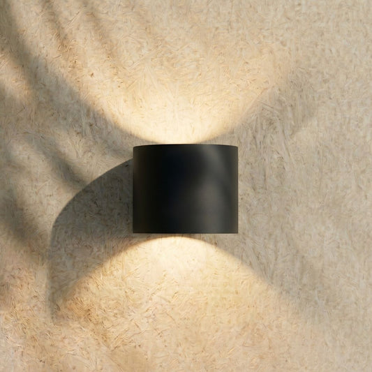 Solar Wall Light Marga Round