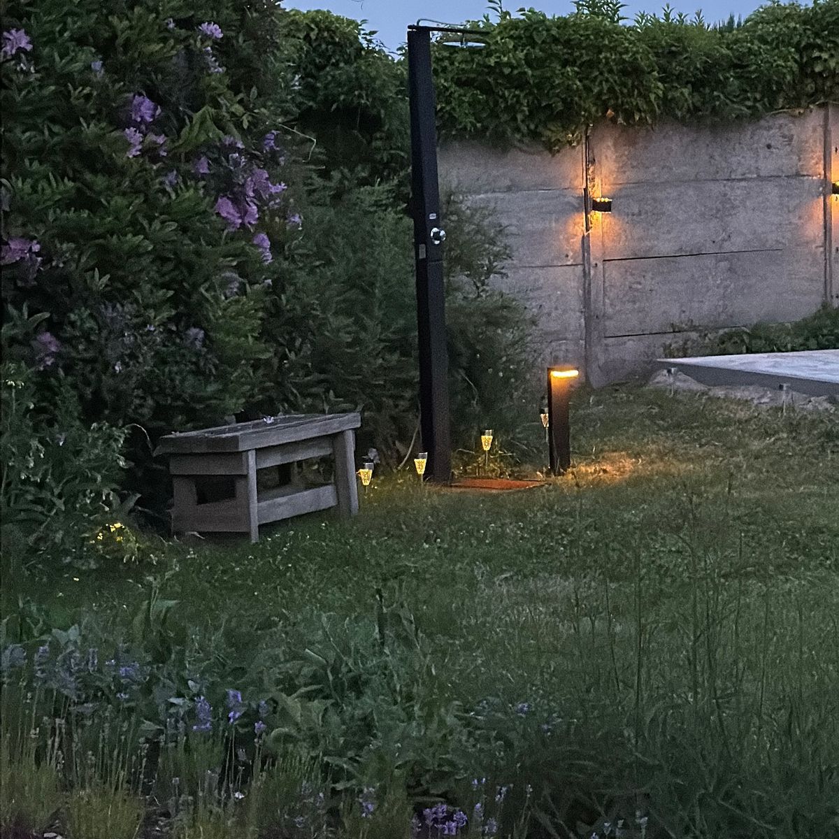 Solar Wall Light Marga Square