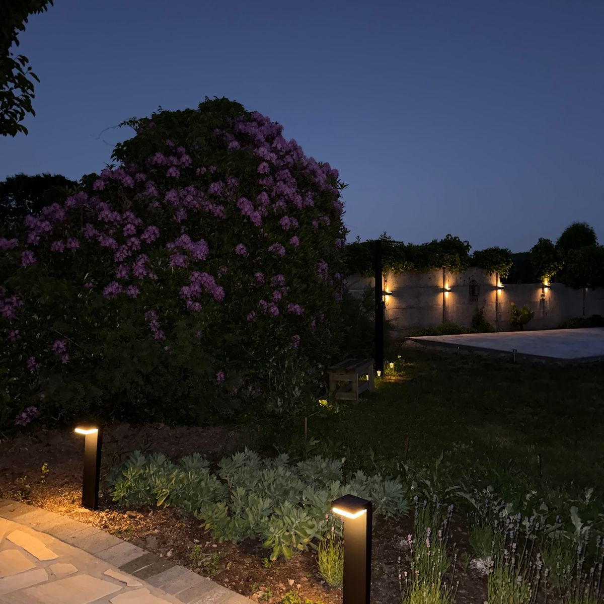 Solar Wall Light Marga Square